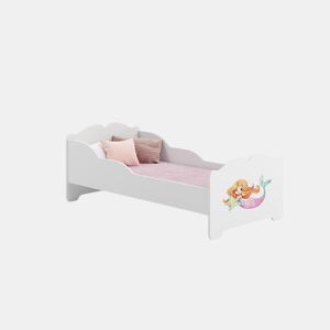 Cama de solteiro infantil ANNA KSB001 80x160 cm Branco