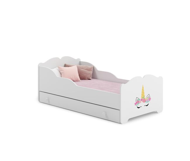 Cama infantil anna ksb015 75x144x63 blanco