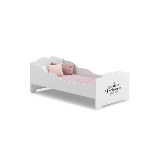 Cama de solteiro infantil ANNA KSB001 80x160 cm Branco