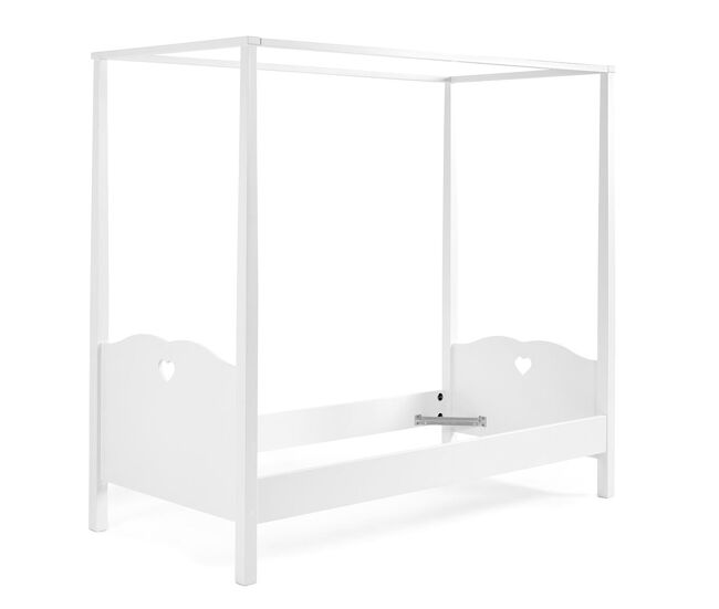 Cama infantil amori ksb005 96x212x188 blanco