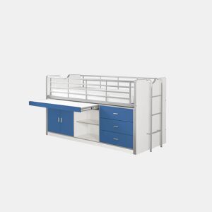 Cama de solteiro infantil BONNY KSB005 90x200 cm Azul