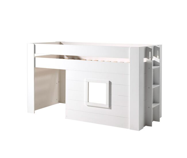 Cama Alta NOAH LB005 96x214x120 Blanco