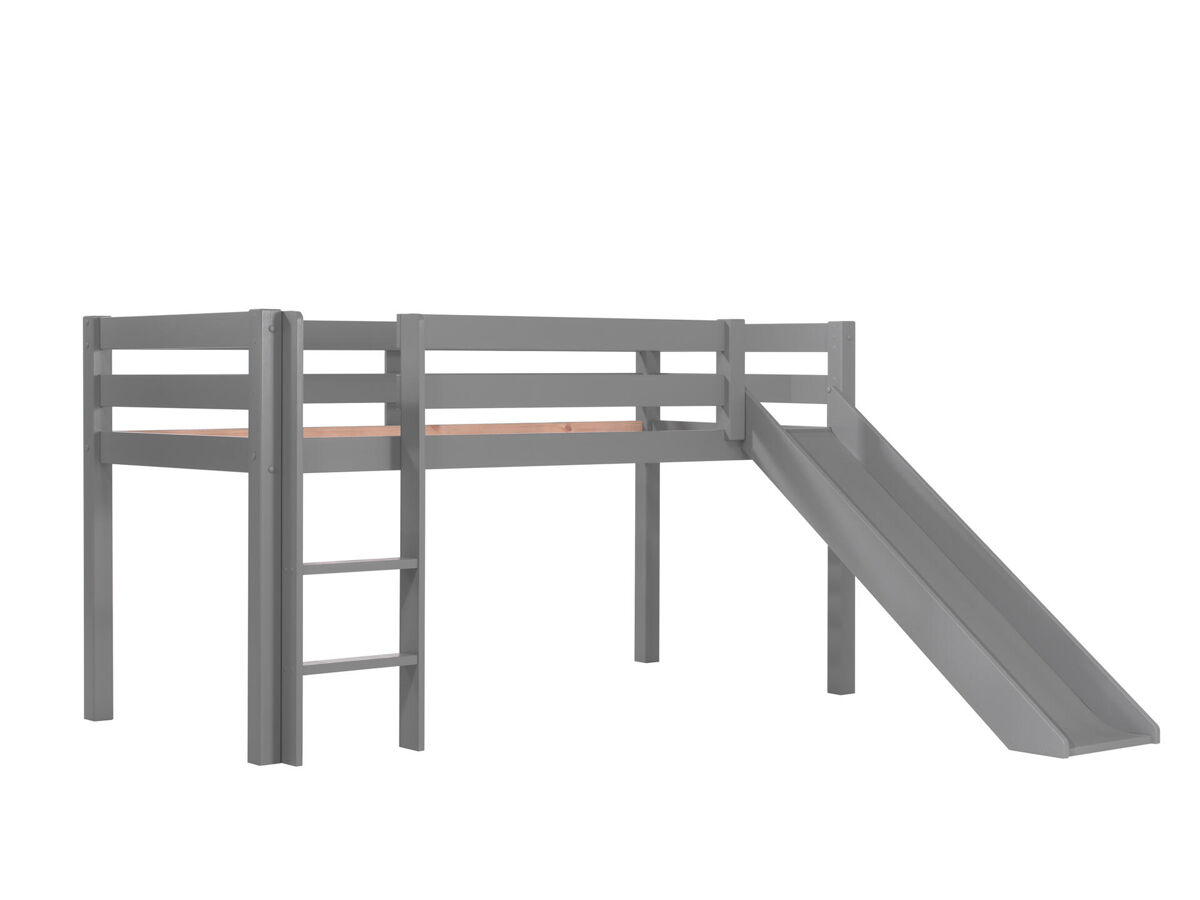 Cama alta pino lb005 217x209x114 gris