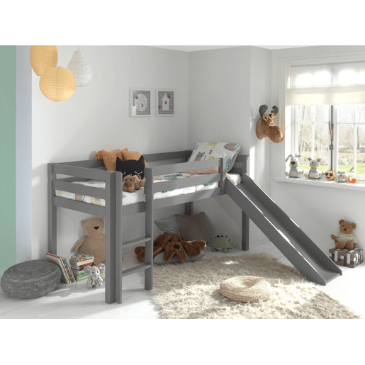 Cama loft PINO LB005 90x200 cm Cinzento Cama loft PINO LB005 90x200 cm Cinzento