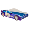 Cama de solteiro infantil CAR KSB001 80x160 cm Azul
