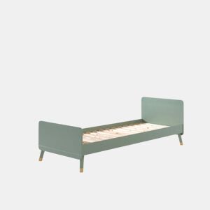 Cama de solteiro infantil BILLY KSB005 90x200 cm Verde