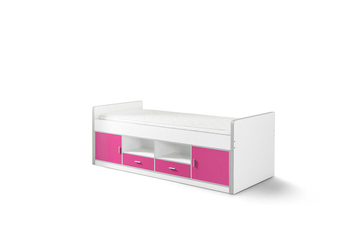 Cama infantil bonny ksb005 98x207x79 rosa