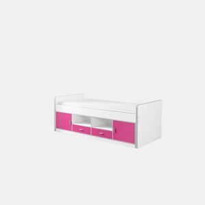 Cama de solteiro infantil BONNY KSB005 90x200 cm Rosa