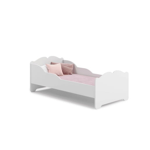 Cama de solteiro infantil ANNA KSB001 80x160 cm Branco