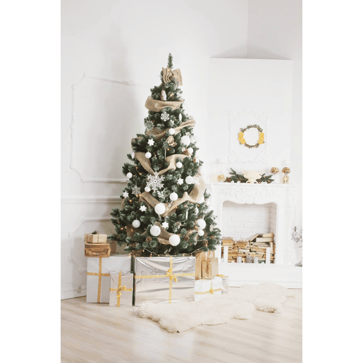 Árvore de Natal de efeitos reais Verde Árvore de Natal de efeitos reais Verde