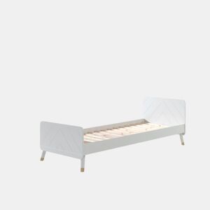 Cama de solteiro infantil BILLY KSB005 90x200 cm Branco