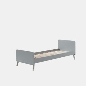 Cama de solteiro infantil BILLY KSB005 90x200 cm Cinzento