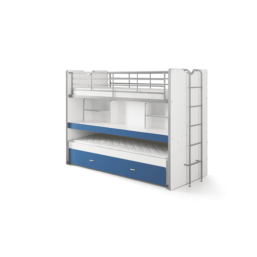 Cama de solteiro infantil BONNY KSB005 90x200 cm Azul