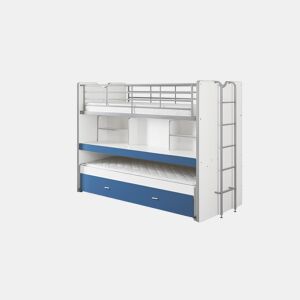 Cama de solteiro infantil BONNY KSB005 90x200 cm Azul