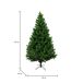 Árbol de Navidad de efectos reales Árbol de Navidad de efectos reales Verde