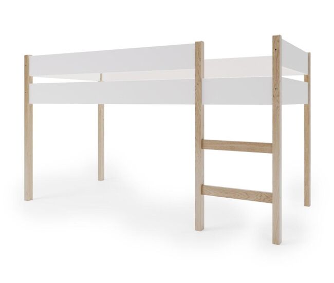 Cama Alta GROTT LB005 99x208x120 Blanco