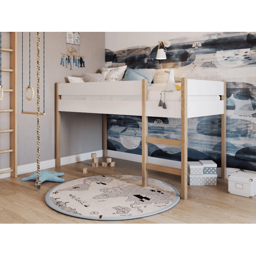 Cama loft GROTT LB005 90x200 cm Branco