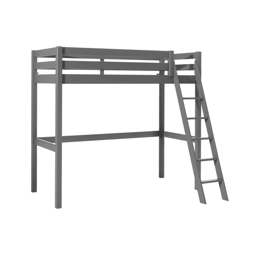 Cama loft PINO LB005 90x200 cm Cinzento Cama loft PINO LB005 90x200 cm Cinzento