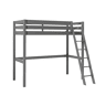 Cama loft PINO LB005 90x200 cm Cinzento