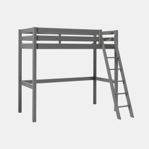 Cama loft PINO LB005 90x200 cm Cinzento