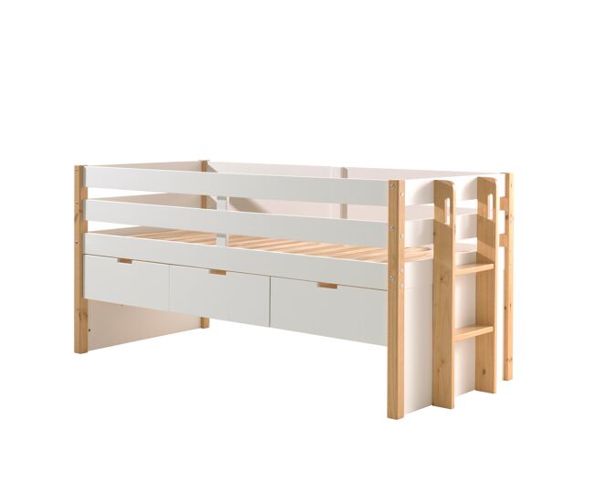 Cama Alta MAGRIT LB005 98x219x100 Beige