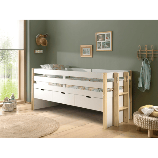 Cama loft MAGRIT LB005 90x200 cm Bege Cama loft MAGRIT LB005 90x200 cm Bege