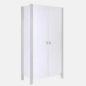 Roupeiro ETUDE WR96 2D3D6S 96x47x179 Cinzento