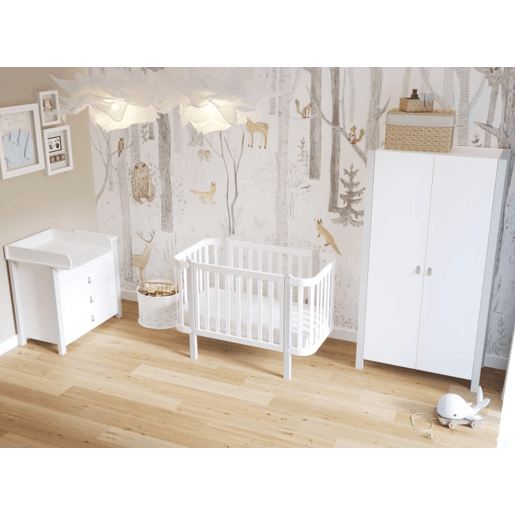 Roupeiro ETUDE WR96 2D3D6S 96x47x179 Cinzento