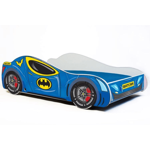Cama de solteiro infantil CAR KSB001 80x160 cm Azul
