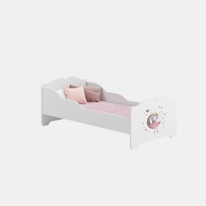 Cama de solteiro infantil ANNA KSB001 80x160 cm Branco