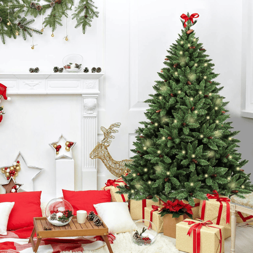 Árvore de Natal de efeitos reais Verde Árvore de Natal de efeitos reais Verde