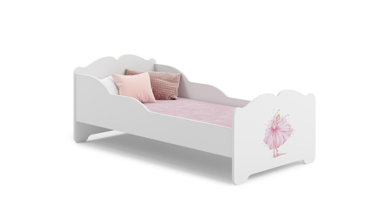 Cama infantil anna ksb015 75x144x63 blanco