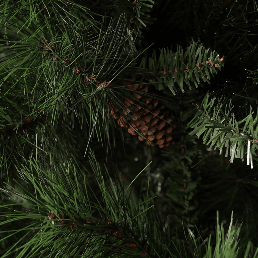 Árvore de Natal de efeitos reais Verde