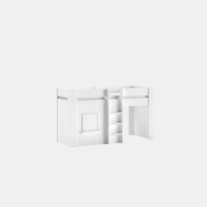 Cama loft RENO LB005 90x200 cm Branco