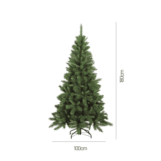 Árvore de Natal de efeitos reais Verde