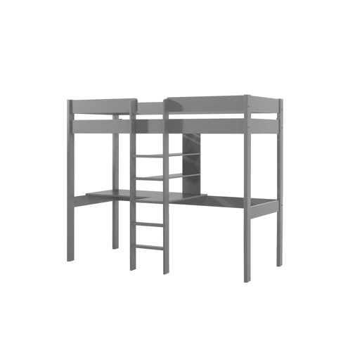 Cama loft PINO LB005 90x200 cm Cinzento