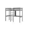 Cama loft PINO LB005 90x200 cm Cinzento