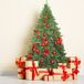 Árbol de Navidad de efectos reales Árbol de Navidad de efectos reales Verde