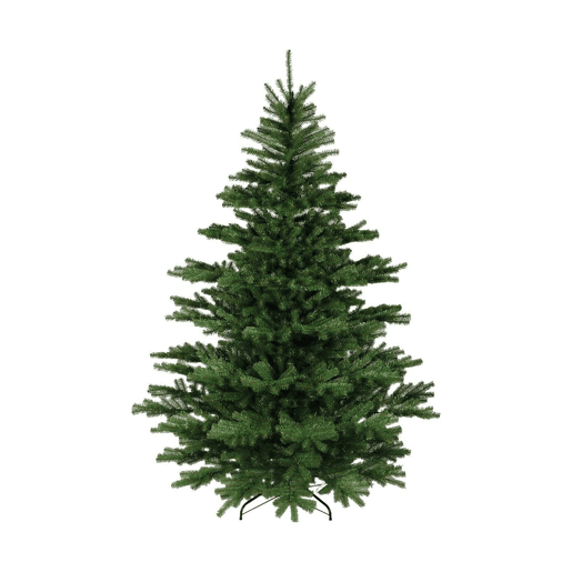 Árvore de Natal de efeito real 120x120 h150 cm, verde
