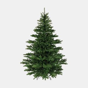 Árvore de Natal de efeito real 120x120 h150 cm, verde