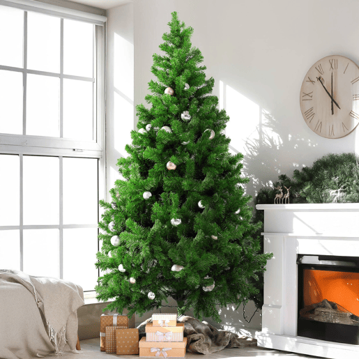 Árvore de Natal de efeitos reais Verde