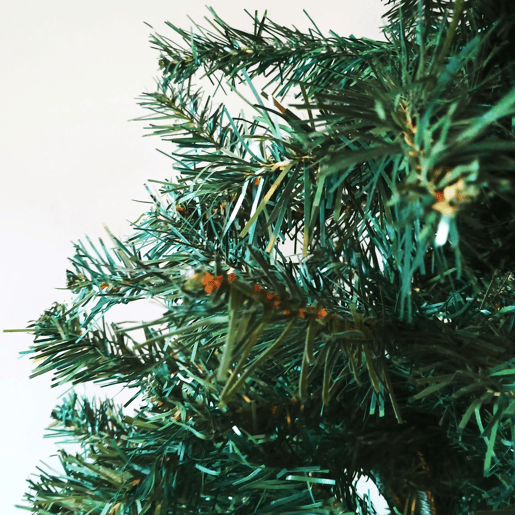 Árvore de Natal de efeitos reais Verde