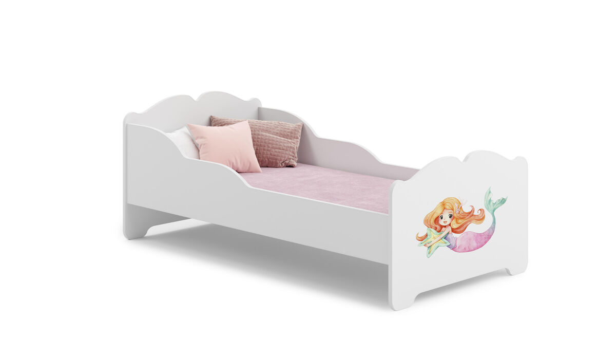 Cama infantil anna ksb015 75x144x63 blanco
