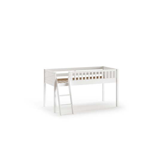 Cama loft SCOTT LB005 90x200 cm Branco Cama loft SCOTT LB005 90x200 cm Branco