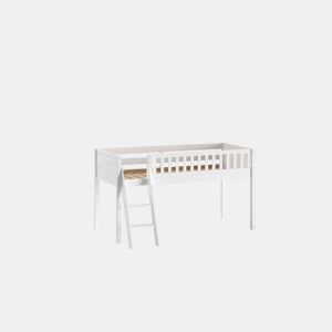Cama loft SCOTT LB005 90x200 cm Branco