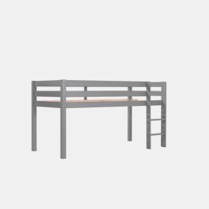 Cama loft PINO LB005 90x200 cm Cinzento