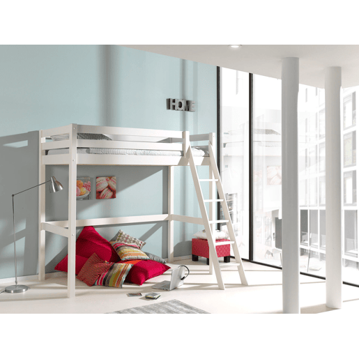 Cama loft PINO LB005 90x200 cm Branco