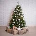 Árbol de Navidad de efectos reales Árbol de Navidad de efectos reales Blanco/ Verde
