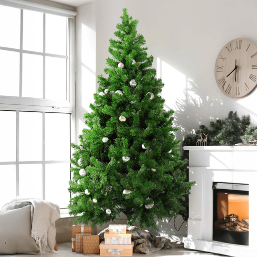 Árvore de Natal de efeitos reais Verde