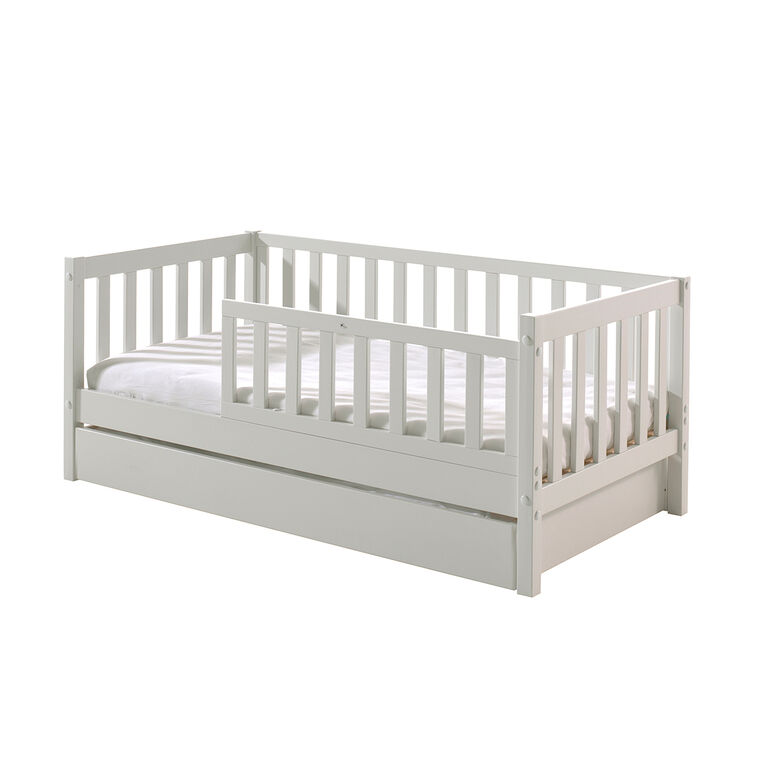 Cama con somier y cajón Vipack Tod